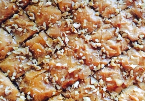 Homemade Baklava