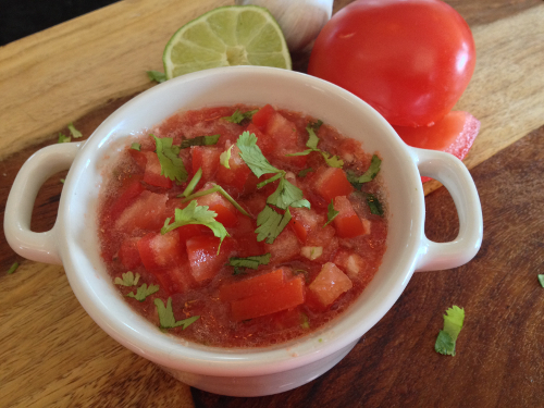 Homemade Tomato Salsa